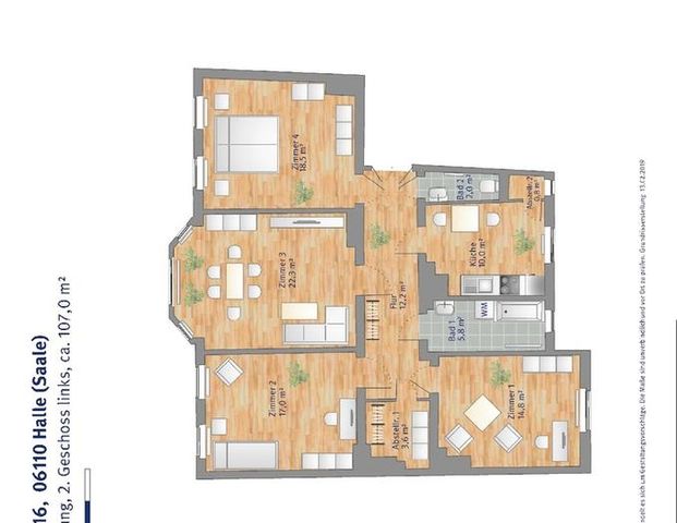 Familienwohnung - Photo 1