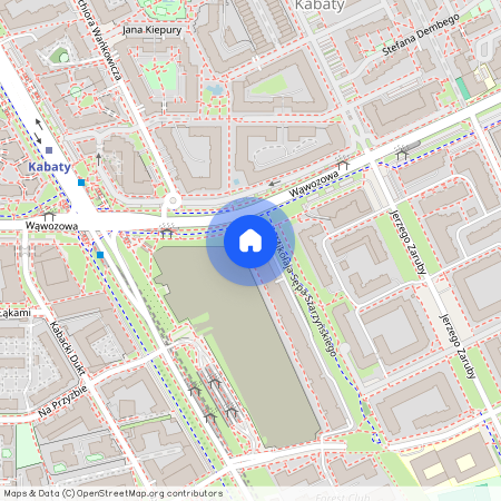 ul. Jerzego Iwanowa-Szajnowicza, Kabaty, Ursynów, Warszawa, mazowieckie