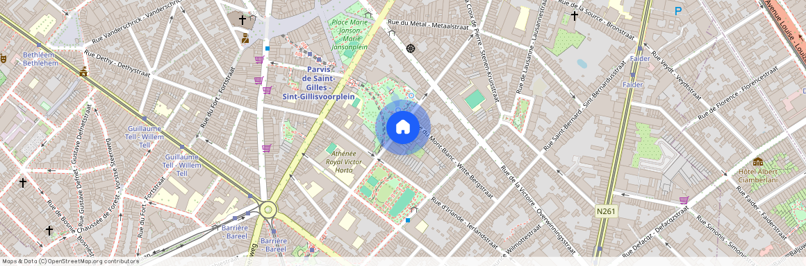 Rue De Parme - Parmastraat, 72, 1060, Saint-Gilles