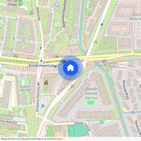 ul. Ludwika Kondratowicza, Bródno, Targówek, Warszawa, mazowieckie