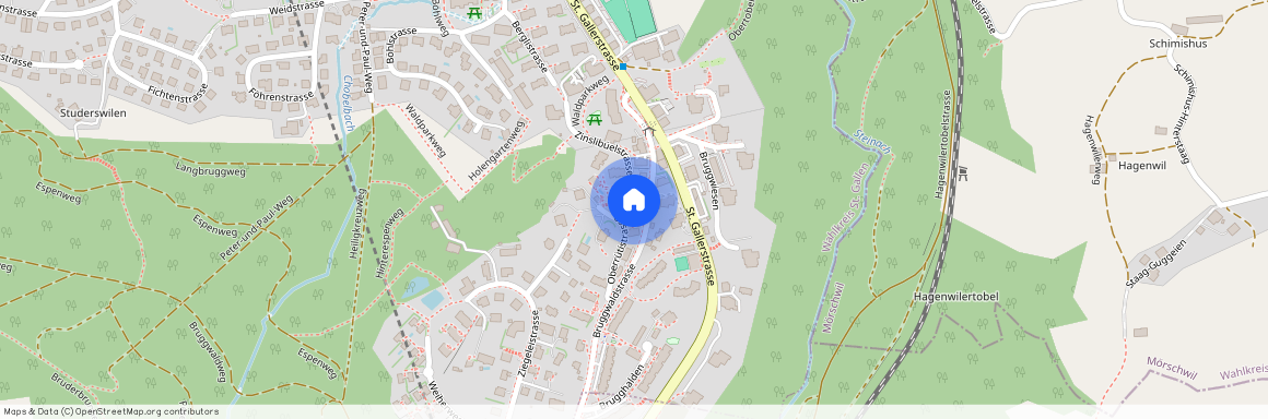 9300, Wittenbach, Bruggwaldstrasse, 105