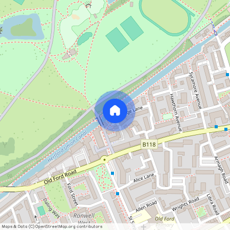 Barge Lane, Victoria Park, E3
