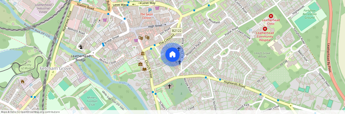 Church Walk, Leatherhead, KT22