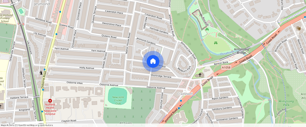 Buston Terrace, Newcastle Upon Tyne, NE2