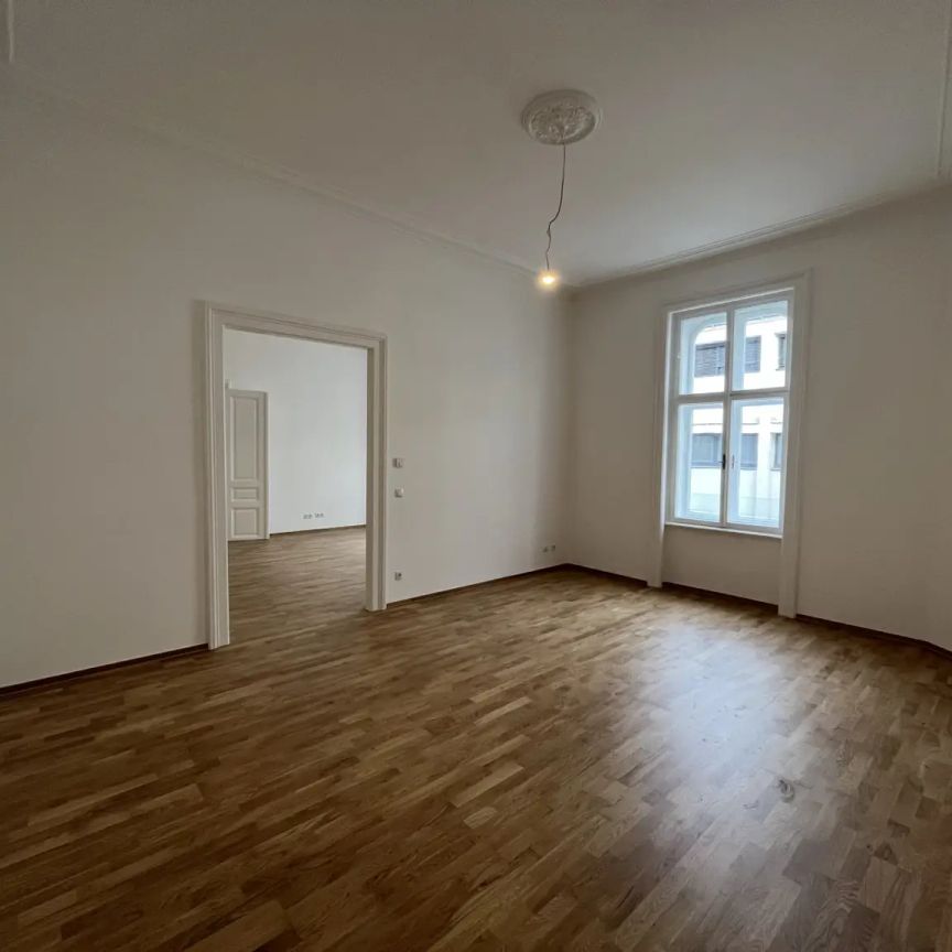 Erstbezug nach Sanierung - repräsentative Altbauwohnung bei der Mariahilfer Straße - Foto 1