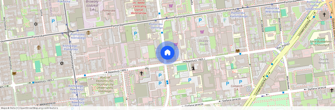 ul. dr. Seweryna Sterlinga, Fabryczna, Śródmieście, Łódź, łódzkie