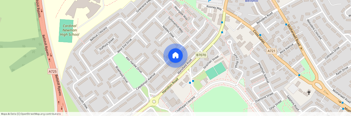 Caledonian Avenue, Bellshill, North Lanarkshire, ML4