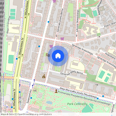 ul. Józefa Bema, Kamienna Góra, Gdynia, pomorskie