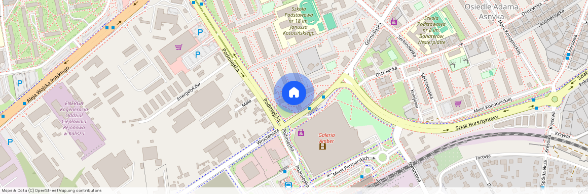 ul. Górnośląska 79, Osiedle XXV-lecia, Kalisz, wielkopolskie