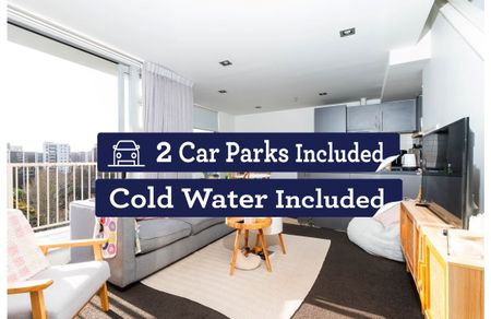 Sunny Furnished Apartment with 2 Carparks - Photo 3