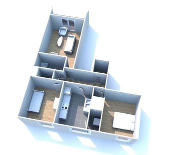 Elbeuf les Mesliers : à louer appartement T3 - Photo 2