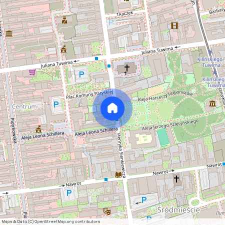 ul. Henryka Sienkiewicza, Centrum, Śródmieście, Łódź, łódzkie