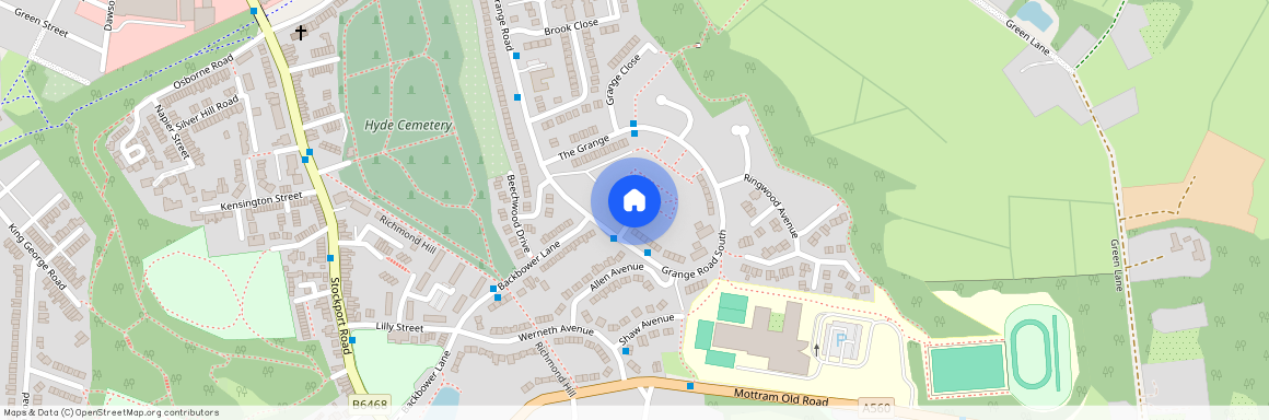 Bearswood Close, Hyde, Greater Manchester, SK14