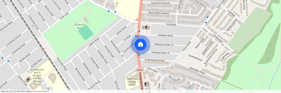 Crosby Gardens, Crosby Road North, Waterloo, Liverpool