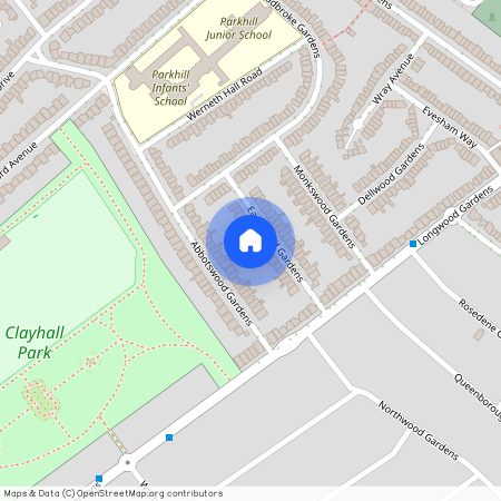 Earlswood Gardens, Greater London IG5