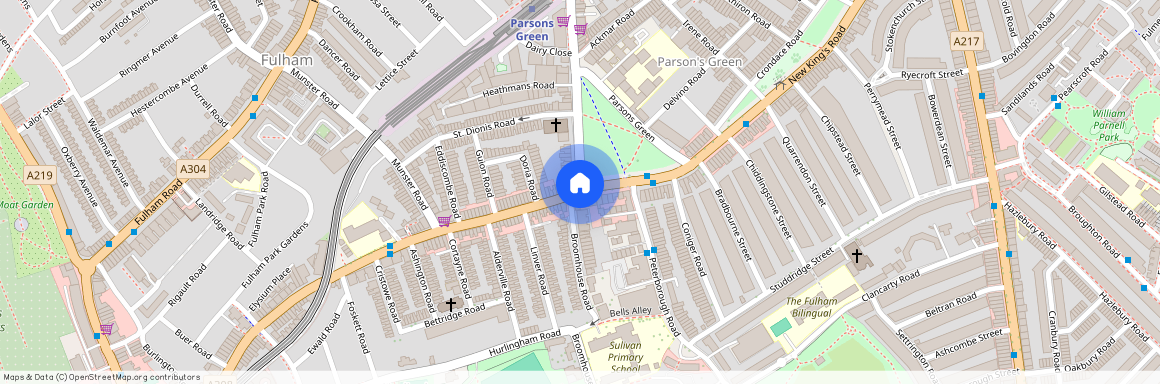 New Kings Road, Parsons Green, SW6