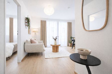 ODO25 | Terrasse | Erstbezug | 2 Zimmer | Maisonette | Ausgezeichnete Lage - Photo 2