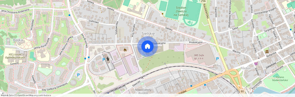 ul. Produkcyjna, Stary Fordon, Bydgoszcz, kujawsko-pomorskie