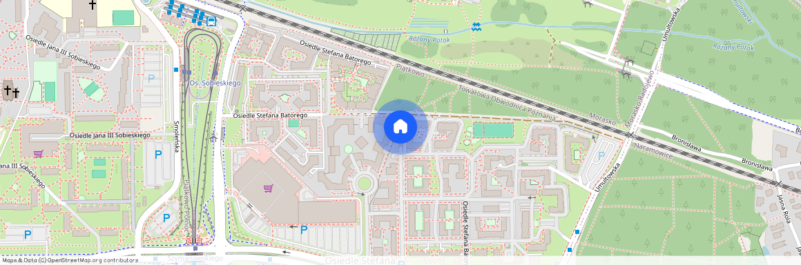 os. Stefana Batorego, Piątkowo, Stare Miasto, Poznań, wielkopolskie