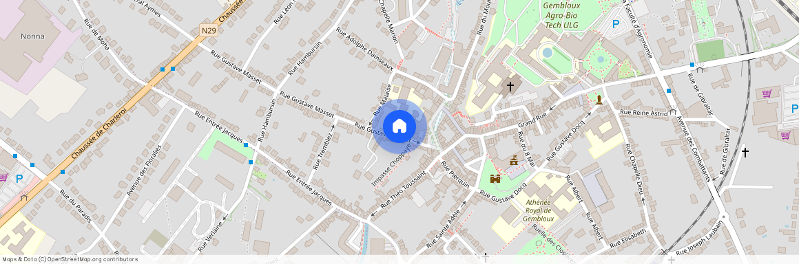 Rue Gustave Masset, 28, 5030, Gembloux