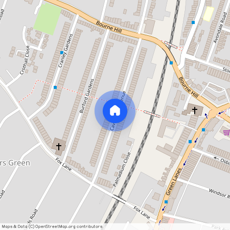 Caversham Ave, Palmers Green, London N13 4LL, UK