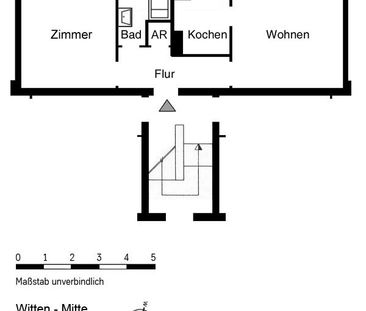 Demnächst frei! 2-Zimmer-Wohnung in Witten Mitte - Photo 4