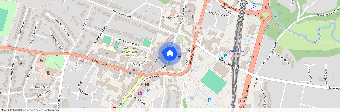 Bank Place, Green Lane, Wilmslow