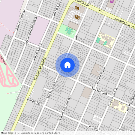 Rua Rio Negro, 455 - AP. 21 - 2º andar Bloco 3 ou C, Weissópolis - Pinhais - PR, Locação