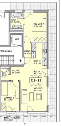 Topmoderne 3.5-Zimmer-Attika-Wohnung in Boll - Photo 1