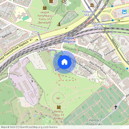 Kopiec Krakusa, Podgórze, Kraków, małopolskie