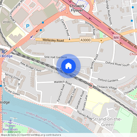 M-3, Kew Curve, Capital Interchange Way, Brentford, TW8