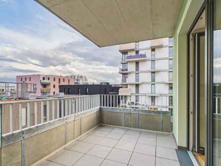 Dein Lebens(t)raum auf 3-Zimmern: Erstbezugswohnung mit Balkon im 3. OG - Photo 2