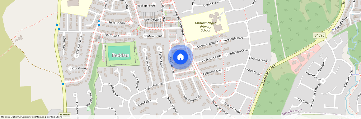 Heol Hensol, Beddau, Pontypridd, CF38