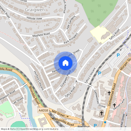 Pencerrig Street, Pontypridd CF37