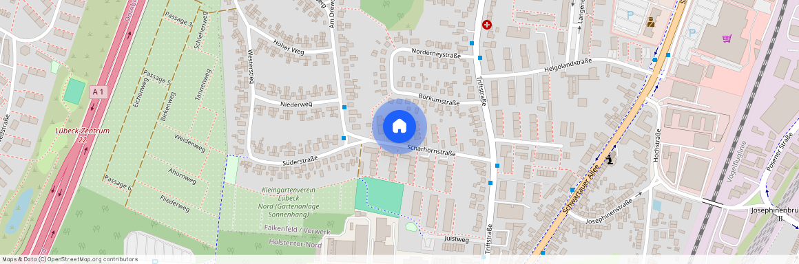 Scharhörnstraße 14, 23554 Lübeck