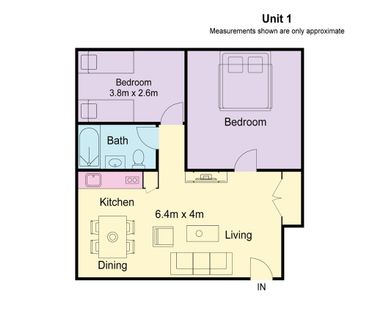 Beautifully Furnished (or Unfurnished) 2-Bedroom Unit – Water & Int... - Photo 4