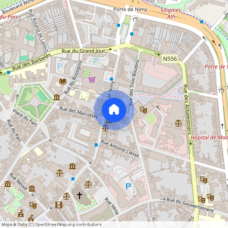 Rue Des Tuileries, 2, 7000, Mons
