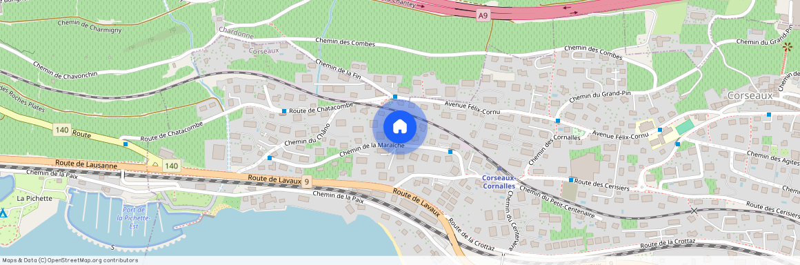 Chemin de la Maraîche 10, 1802 Corseaux