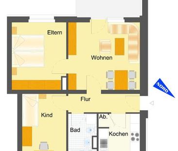 Schöne 3 Zimmerwohnung in der Glatzerstraße mit Balkon - Photo 4