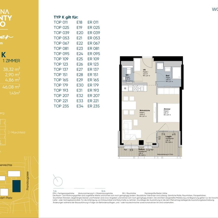 Erstbezug – TOWER HOMES mit Rooftop Pool & Sauna bei U1 Kagran - Photo 1