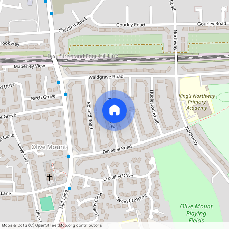 Dunham Road, Liverpool, Merseyside, L15