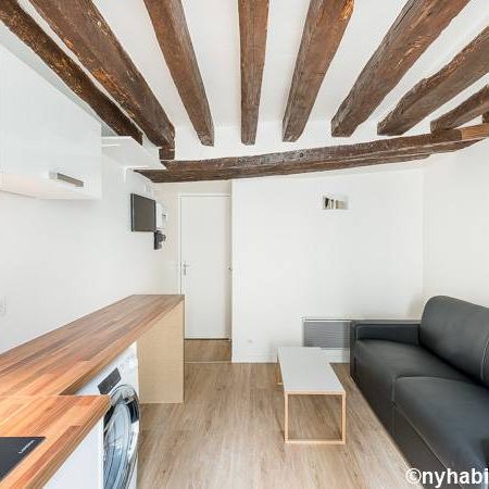 Logement à Paris, Location meublée - Studio T1 - Saint Michel (PA-4660) - Photo 1