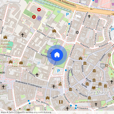 ul. Świętoduska, Śródmieście, Lublin, lubelskie