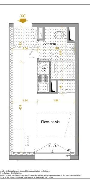 Location Appartement 1 pièce Meublé 18m² NANTES 44300 - Photo 1
