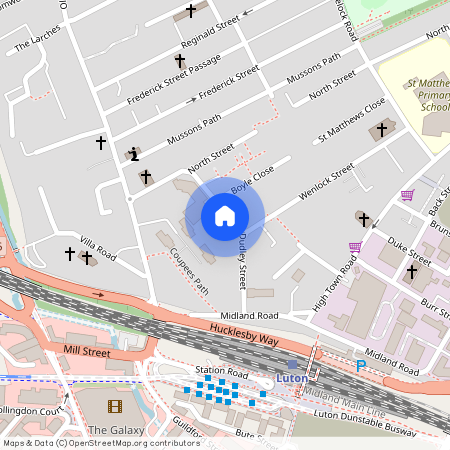 Two Bedroom Flat, New Bedford House, 41-43 Dudley Street, LU2