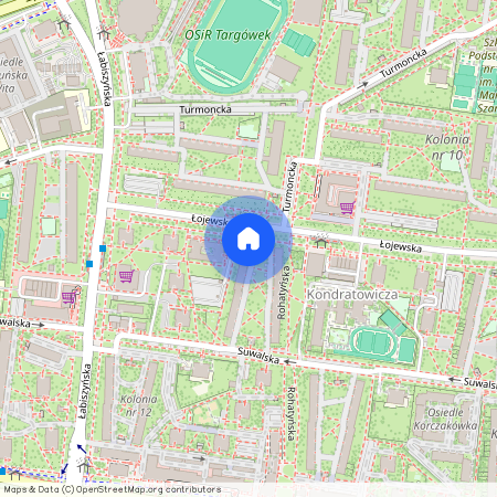 ul. Łojewska, Bródno, Targówek, Warszawa, mazowieckie