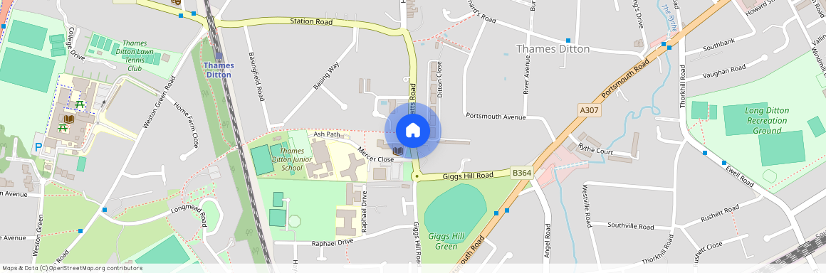 Thames Ditton, KT7 Fully Furnished, Bills Included