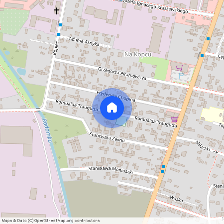 ul. Traugutta, Radomsko, radomszczański, łódzkie