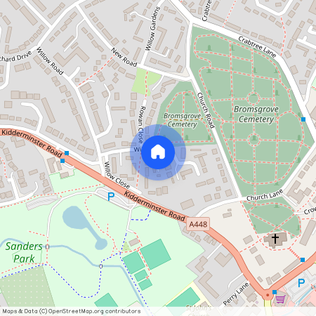 Willow Close, Bromsgrove, Worcestershire, B61