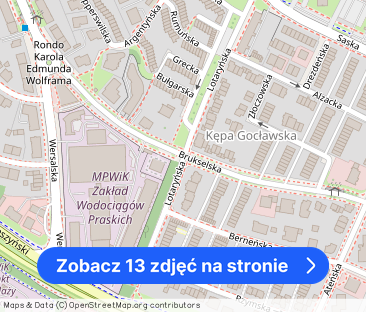 Bezpośrednio 3 pokoje, Lotaryńska 48, panorama Warszawy - Zdjęcie 1